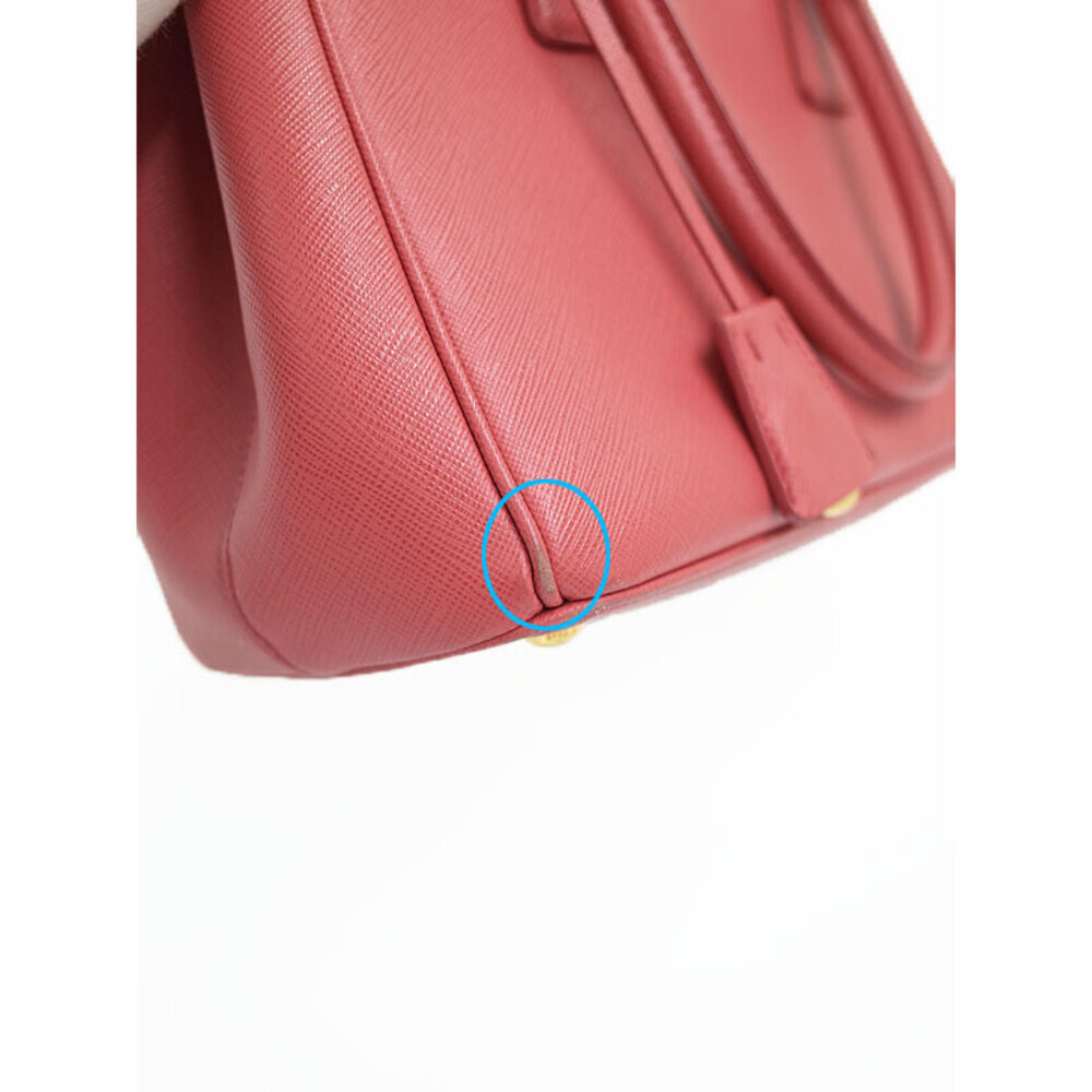 Prada Saffiano leather Galleria double zip 2way tote Shoulder bag - Picture 8 of 9